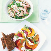 Rote-Bete-Tofu-Carpaccio