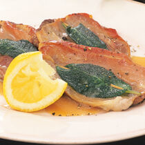 Lamm-Saltimbocca