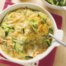 Zucchini-Rösti-Kuchen Zucchini-Rösti-Kuchen