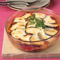 Auberginenauflauf mit Ricotta Auberginenauflauf mit Ricotta