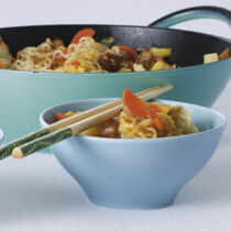 Wok-Nudeln mit Chinakohl und Pute Wok-Nudeln mit Chinakohl und Pute