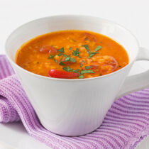 Möhren-Tomaten-Suppe