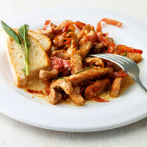 Saltimbocca-Geschnetzeltes