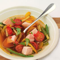 Fischtopf mit Gemüse Fischtopf mit Gemüse