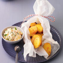 Aromakartoffeln mit Gemüseremoulade