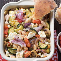 Weisse Bohnen mit Gemüse