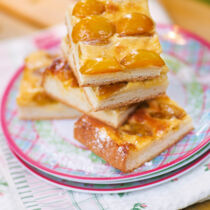 Mirabellenkuchen mit Vanilleguss Mirabellenkuchen mit Vanilleguss