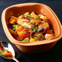 Kürbistopf mit Putenbrustfilet Kürbistopf mit Putenbrustfilet