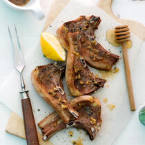 Lammkoteletts mit Honig Lammkoteletts mit Honig