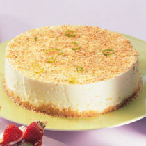 Karibik-Torte mit Kokosboden Karibik-Torte mit Kokosboden