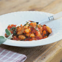 Geschmorte weiße Bohnen Geschmorte weiße Bohnen