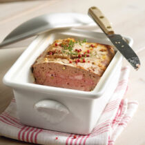 Terrine mit Schweinefleisch