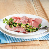 Roastbeef mit Gurkenrelish Roastbeef mit Gurkenrelish