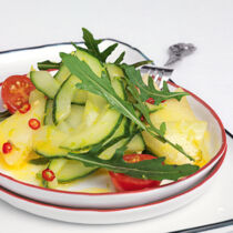 Melonen-Gurken-Salat Melonen-Gurken-Salat