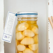Eingelegter Knoblauch
