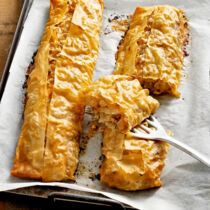 Strudel mit Krautfüllung