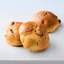 Quark-Rosinen-Brötchen Quark-Rosinen-Brötchen