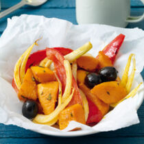 Ofengemüse mit Zaziki