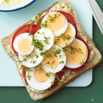 Eiersandwich mit Remoulade