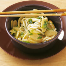 Udon mit Spargel