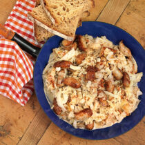 Chinakohlpfanne mit Wurst