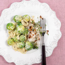 Rosenkohl mit Zitronensahne Rosenkohl mit Zitronensahne