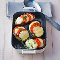 Backkartoffeln mit Pesto