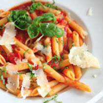 Ruck-Zuck-Nudeln mit Tomatensauce