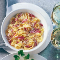 Tagliatelle mit Radicchio