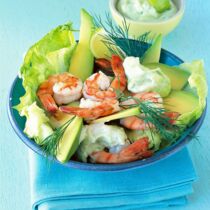 Garnelencocktail mit Avocado