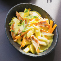 Putencurry mit Joghurtsauce Putencurry mit Joghurtsauce