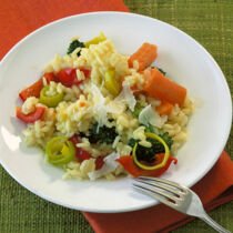 Buntes Gemüse Risotto