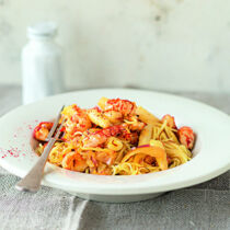 Flusskrebse in Safranbutter Flusskrebse in Safranbutter