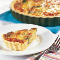 Brokkoli-Lauch-Quiche