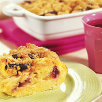 Nudelauflauf mit Zwetschgen Nudelauflauf mit Zwetschgen