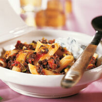 Nudeln mit Linsenragout Nudeln mit Linsenragout
