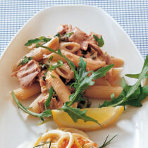 Penne mit Tunfisch und Rucola