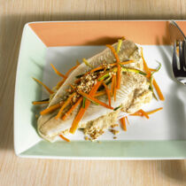 Gefüllte Schollenfilets