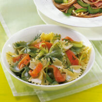 Farfalle mit Räucherlachs Farfalle mit Räucherlachs