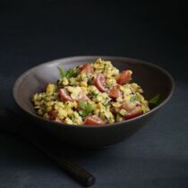 Linsen-Tomaten-Salat mit Senfdressing Linsen-Tomaten-Salat mit Senfdressing