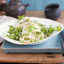 Asia-Nudeln mit Bohnen-Miso-Sauce