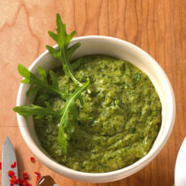 Rucola-Steinpilz-Pesto Rucola-Steinpilz-Pesto