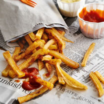 Goldbraune Pommes Frites