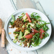 Avocado-Linsen-Salat