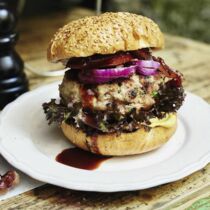 Kalbsburger vom Grill Kalbsburger vom Grill