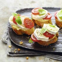 Ziegenkäse-Canapés