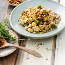 Rosenkohl-Bohnen-Risotto Rosenkohl-Bohnen-Risotto