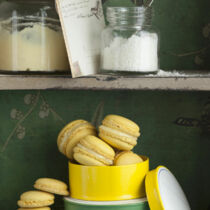 Macarons mit Ananasmousse