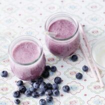 Apfel-Heidelbeer-Smoothie