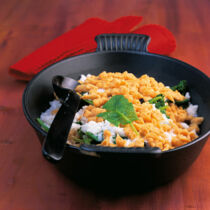 Kürbis-Curry-Spätzle